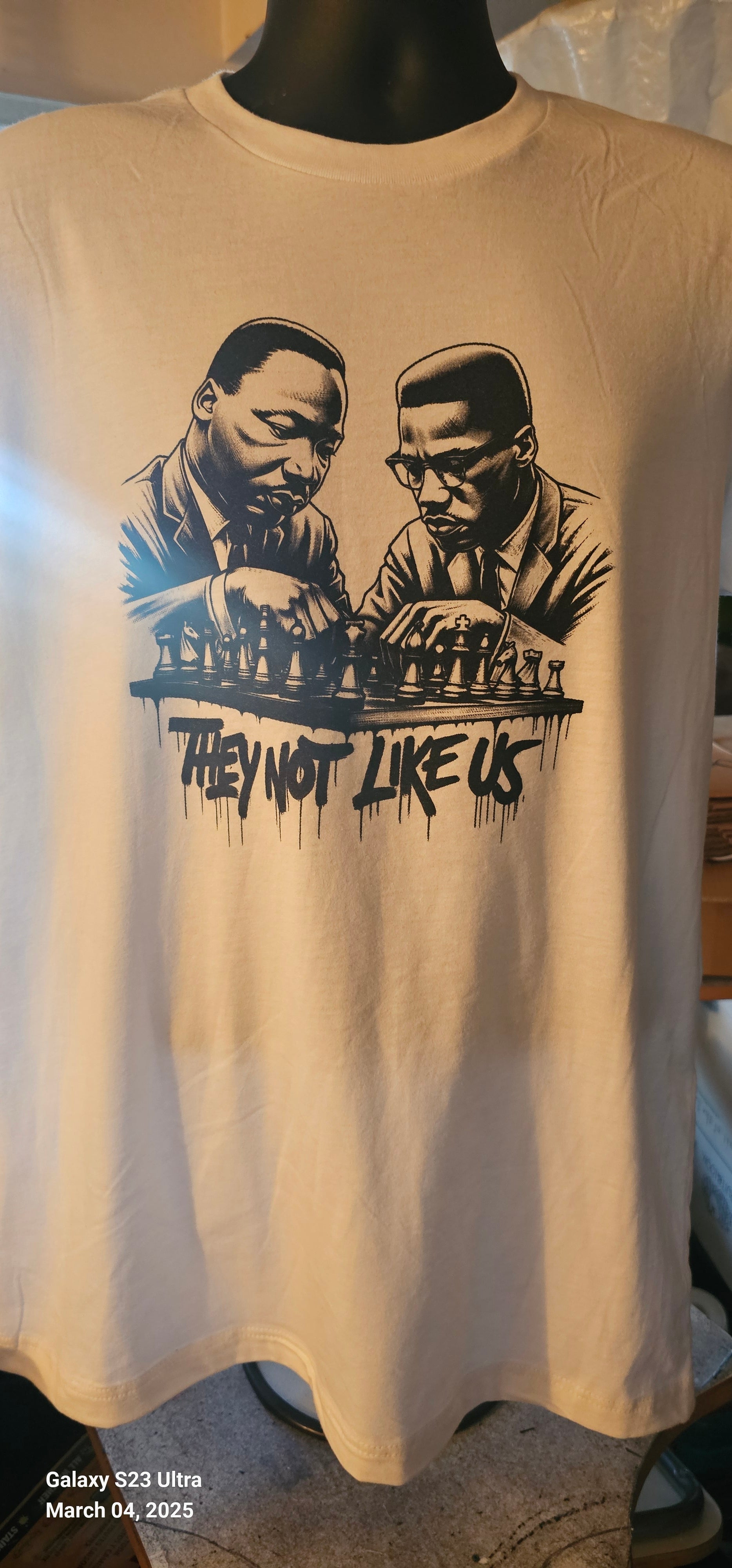 They Not Like Us Malcom X Shirt, Martin Luther King Shirt, Black History Tee, MLK Shirt, Juneteenth Screenprint shirt