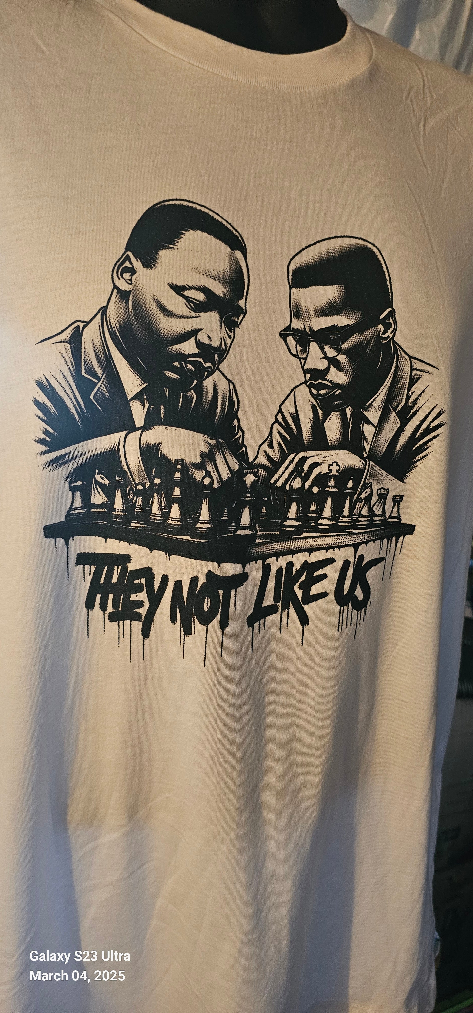 They Not Like Us Malcom X Shirt, Martin Luther King Shirt, Black History Tee, MLK Shirt, Juneteenth Screenprint shirt