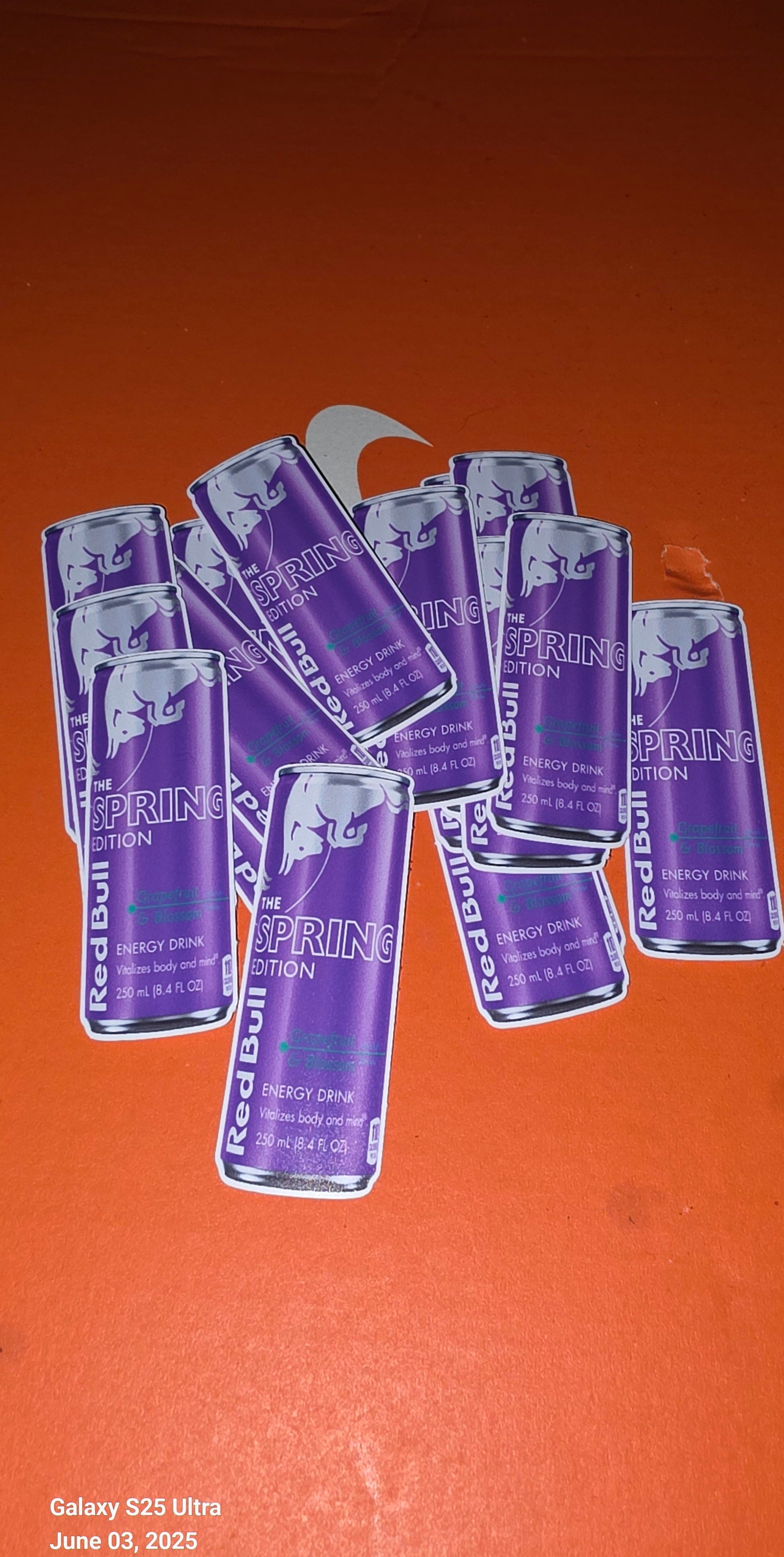 Redbull Custom can stickers 20 pack