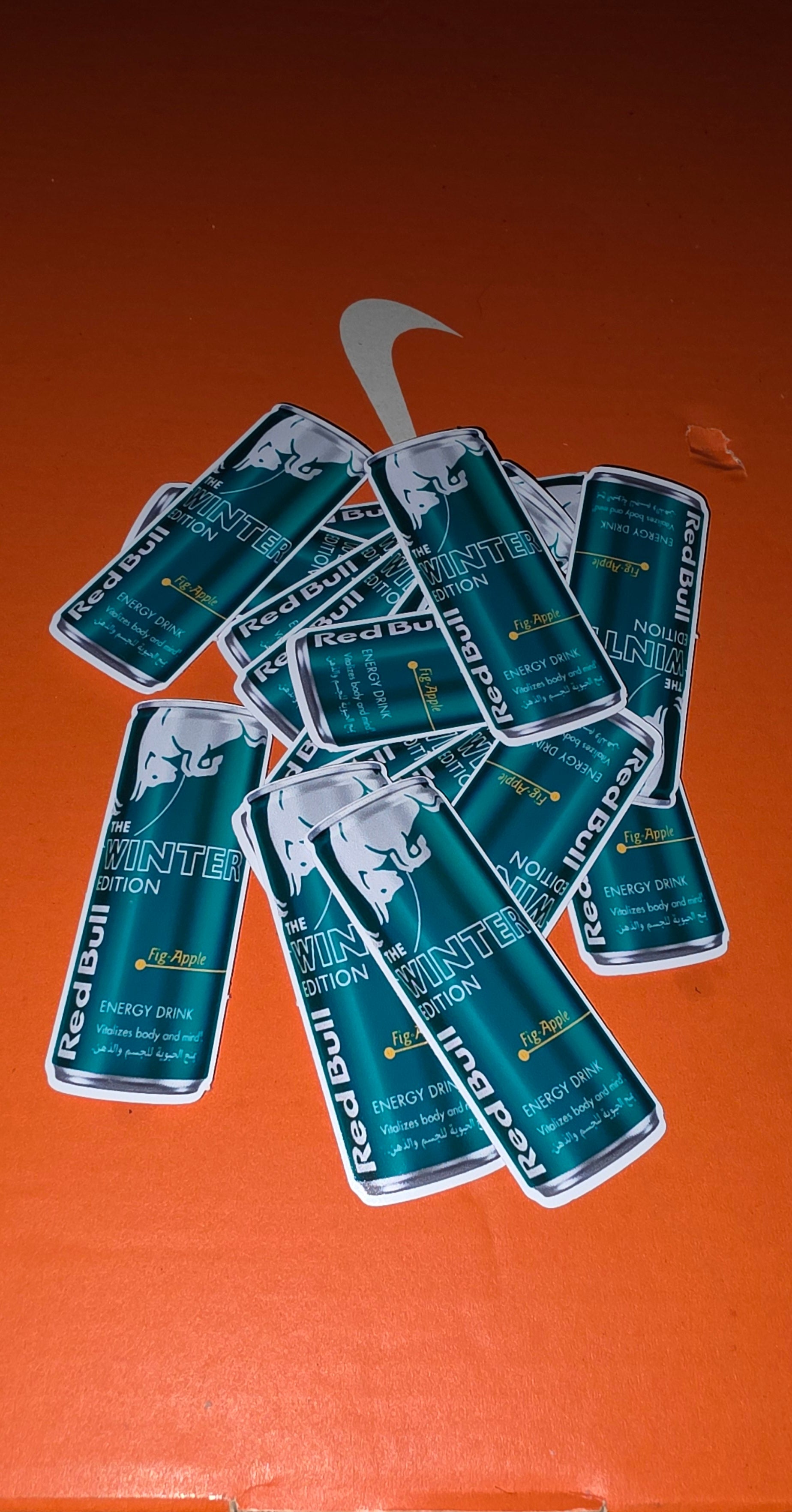 Redbull Custom can stickers 20 pack