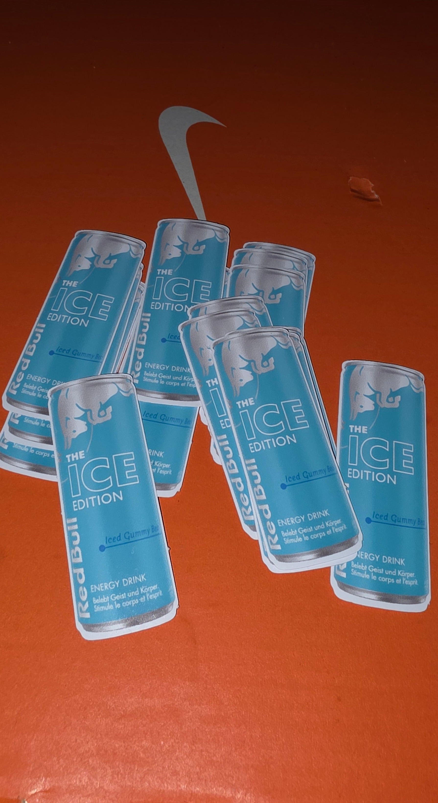 Redbull Custom can stickers 20 pack