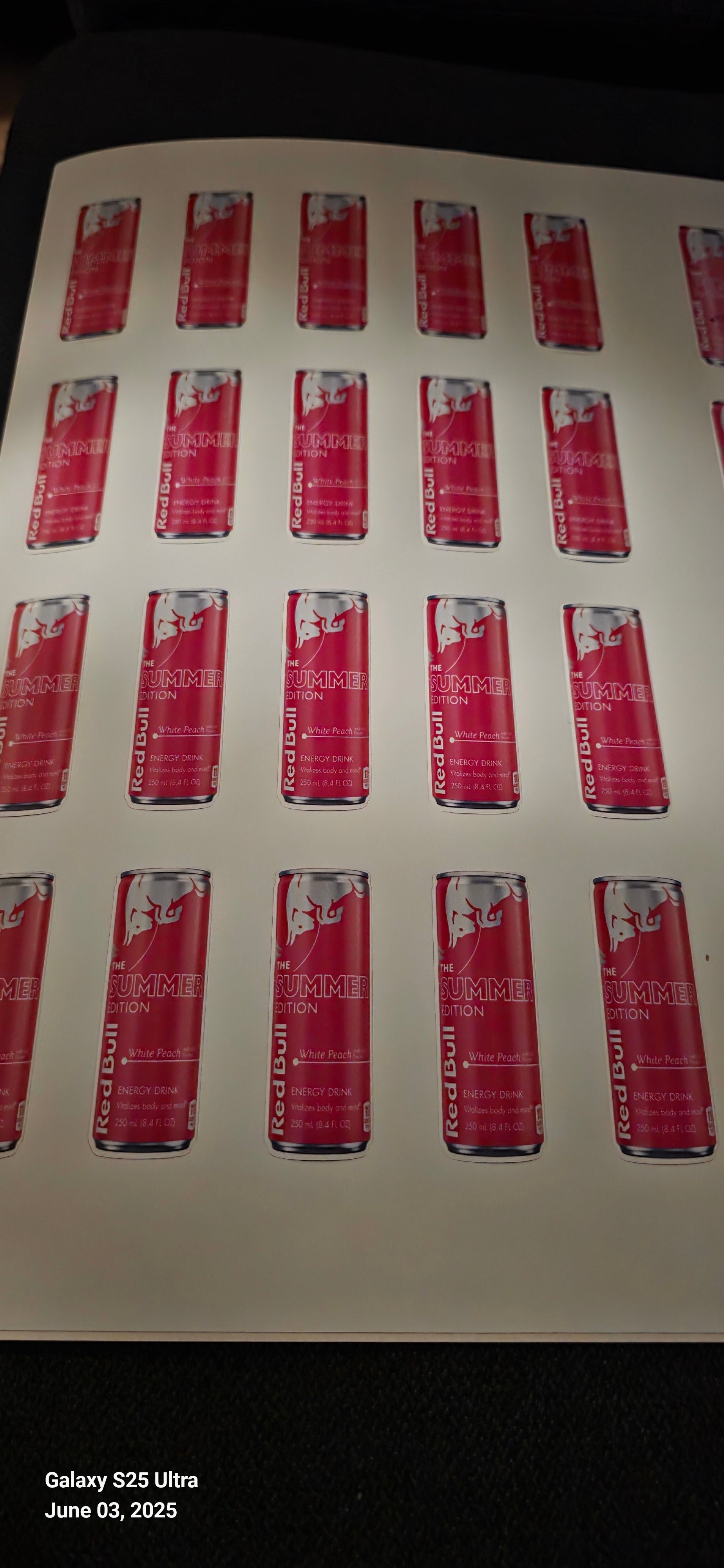 Redbull Custom can stickers 20 pack