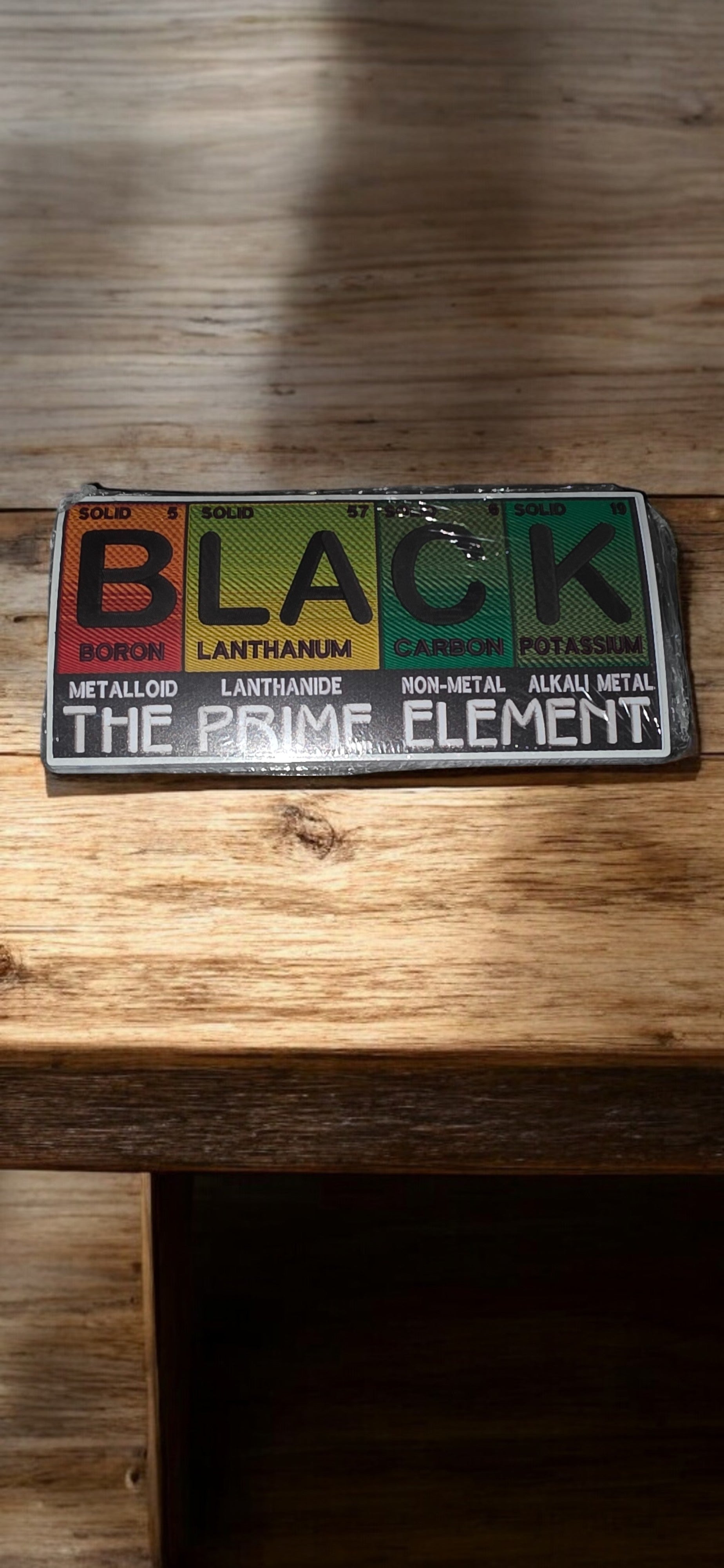 Black The Prime Element Sticker 20 pack