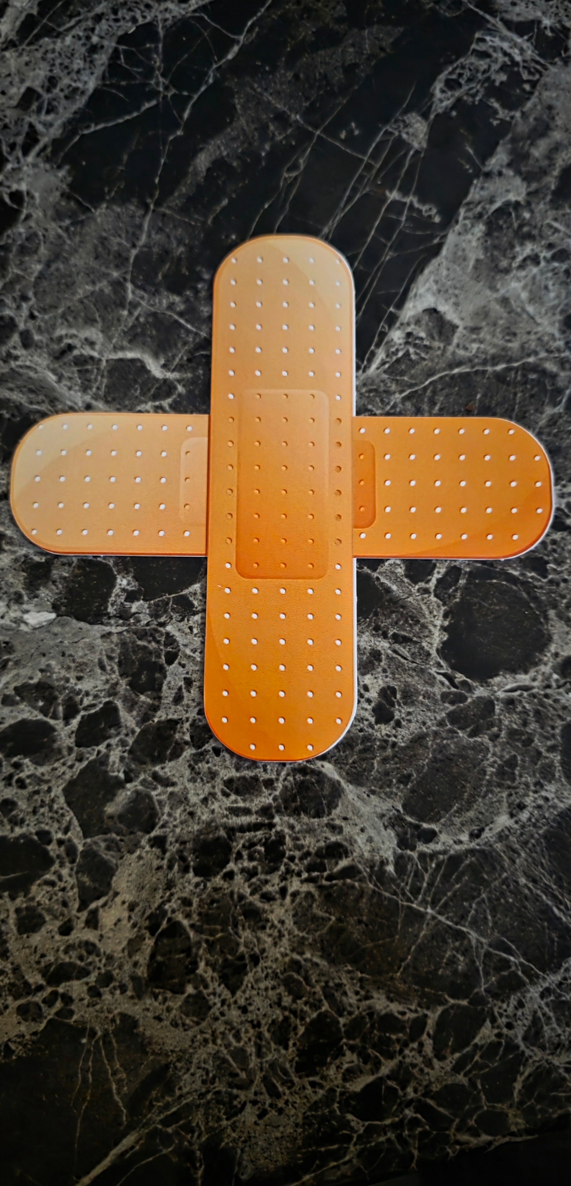 Band-Aid Shape Giant Car Bumper Sticker for Car Damage, Large Bandage Vinyl Decal, Auto Scratch Cover Sticker, Cars Bandaid Stickers for Dent