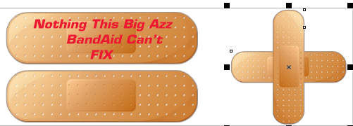 Band-Aid Shape Giant Car Bumper Sticker for Car Damage, Large Bandage Vinyl Decal, Auto Scratch Cover Sticker, Cars Bandaid Stickers for Dent