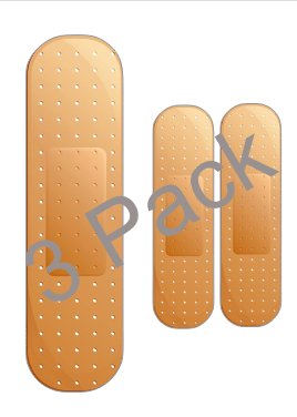 Band-Aid Shape Giant Car Bumper Sticker for Car Damage, Large Bandage Vinyl Decal, Auto Scratch Cover Sticker, Cars Bandaid Stickers for Dent