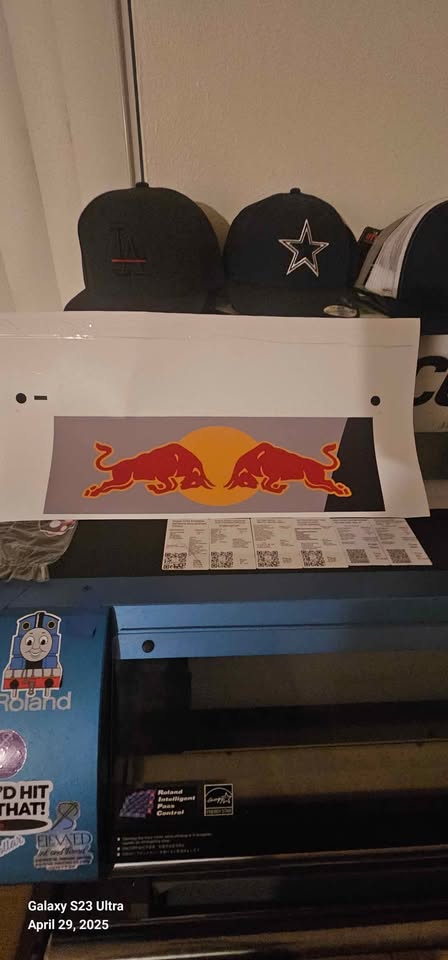 Redbull eco fridge decal replacement