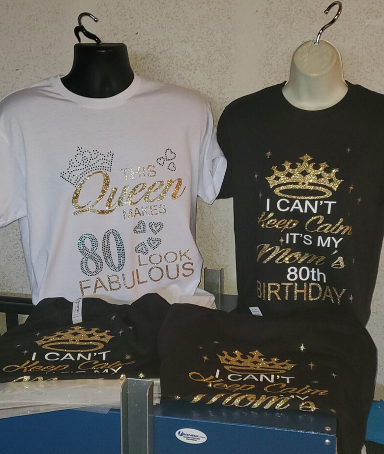 Birthday Shirt, 80th Birthday Crew Shirt for Woman, Birthday Print Birthday Party Shirts, Chapter 80 Birthday Shirt, Group Shirts