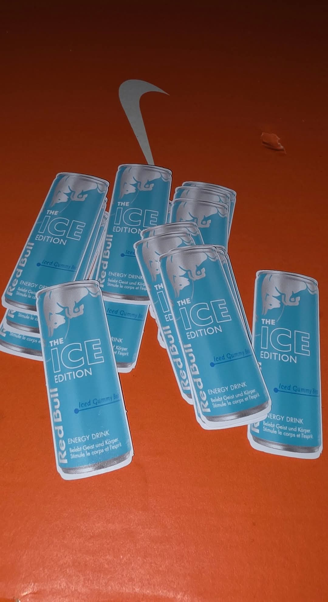 Redbull Custom can stickers 20 pack