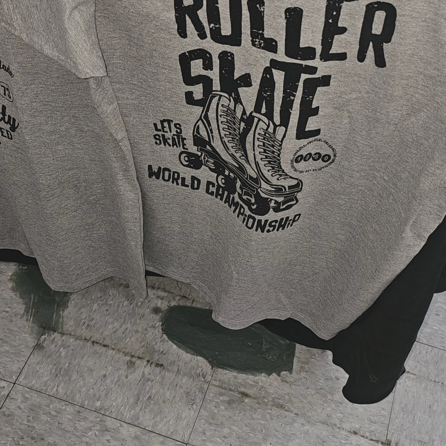 Classic 1980 Roller Skate tshirt.