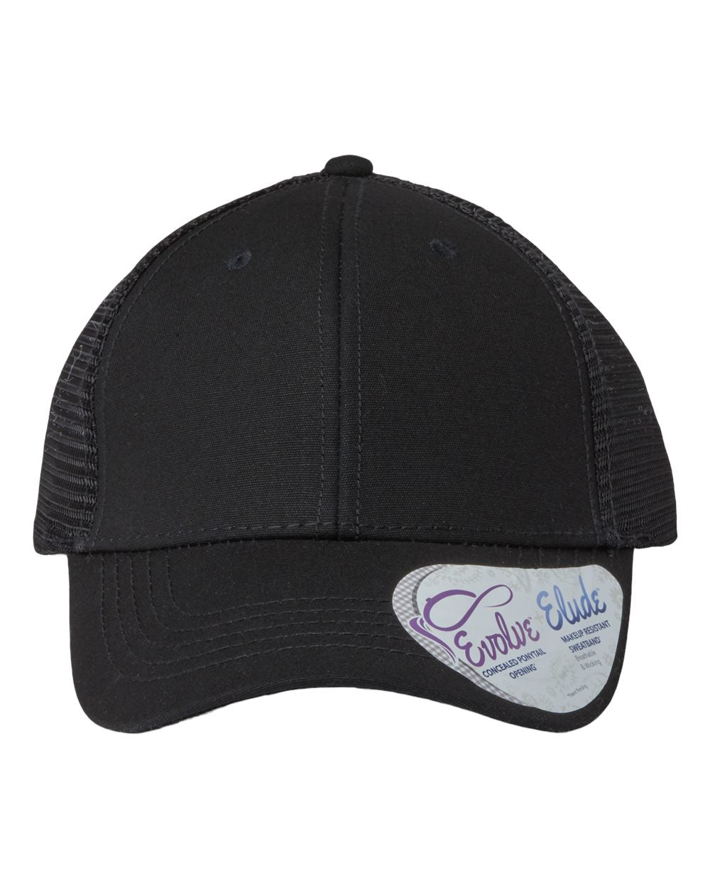 peace Hand Hat .Ponytail Hat