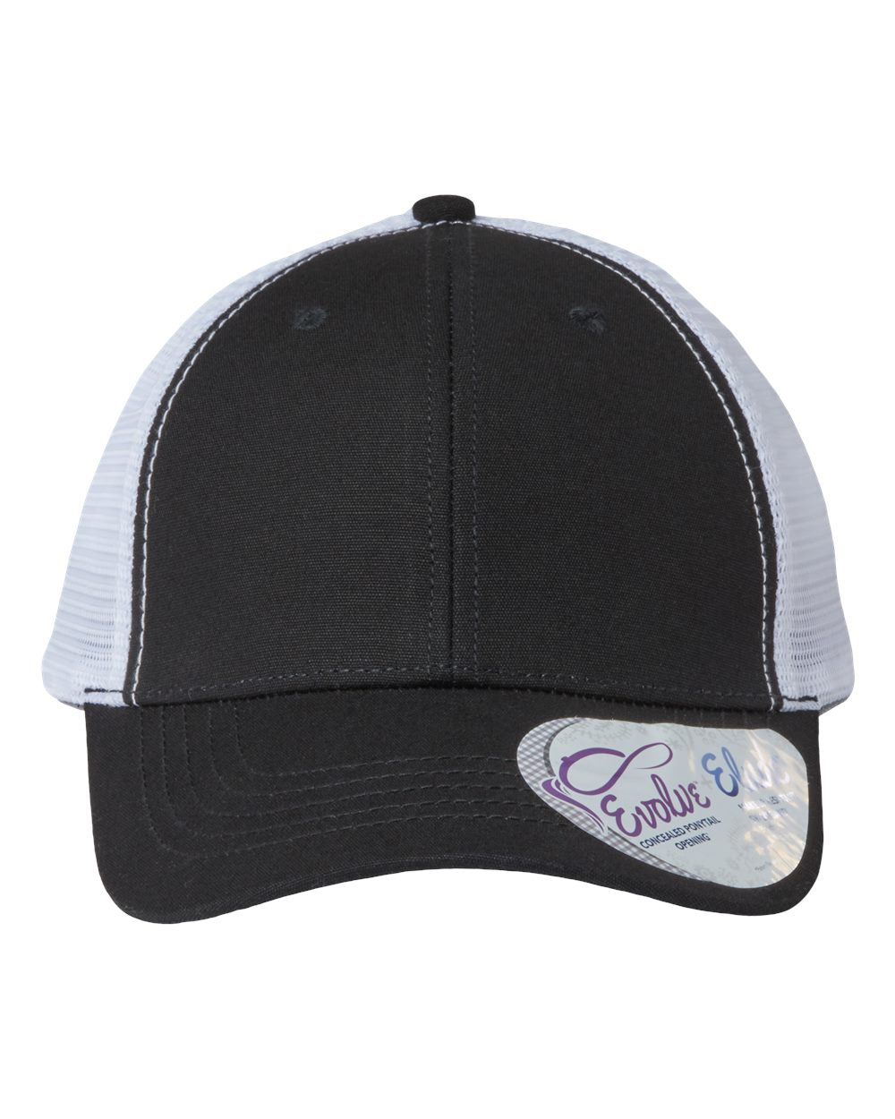 peace Hand Hat .Ponytail Hat