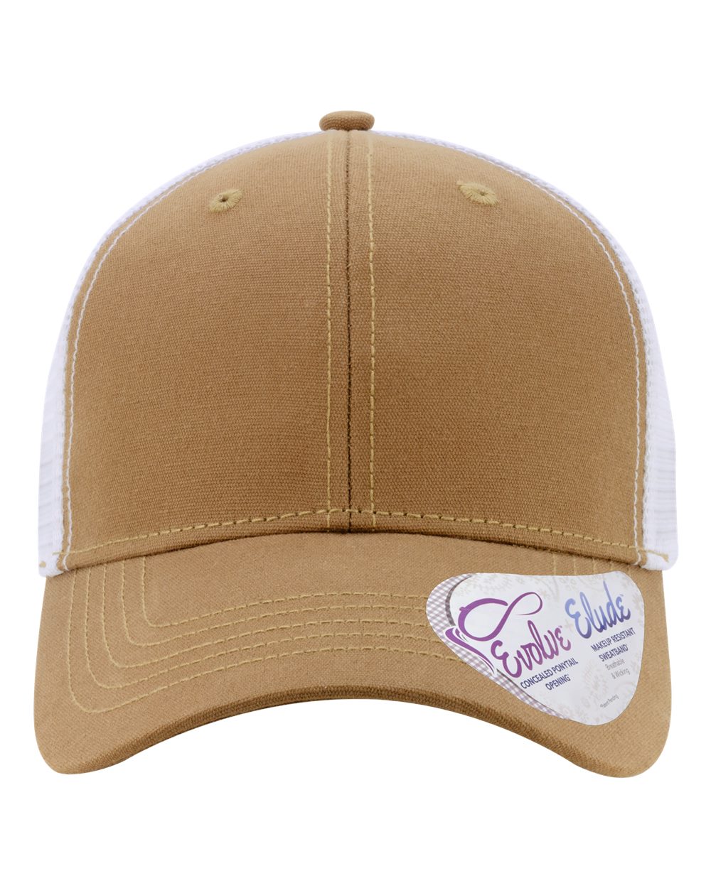 peace Hand Hat .Ponytail Hat