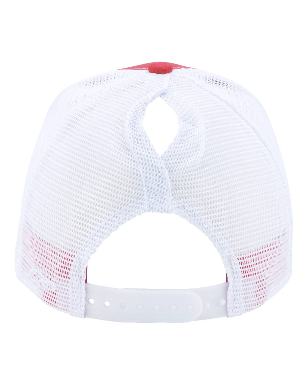 peace Hand Hat .Ponytail Hat