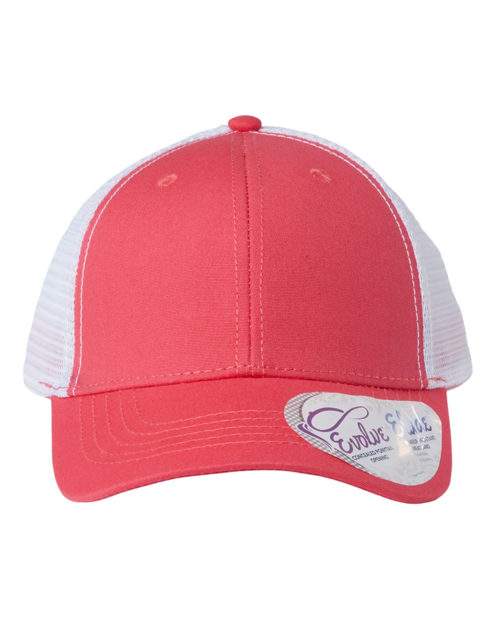 peace Hand Hat .Ponytail Hat