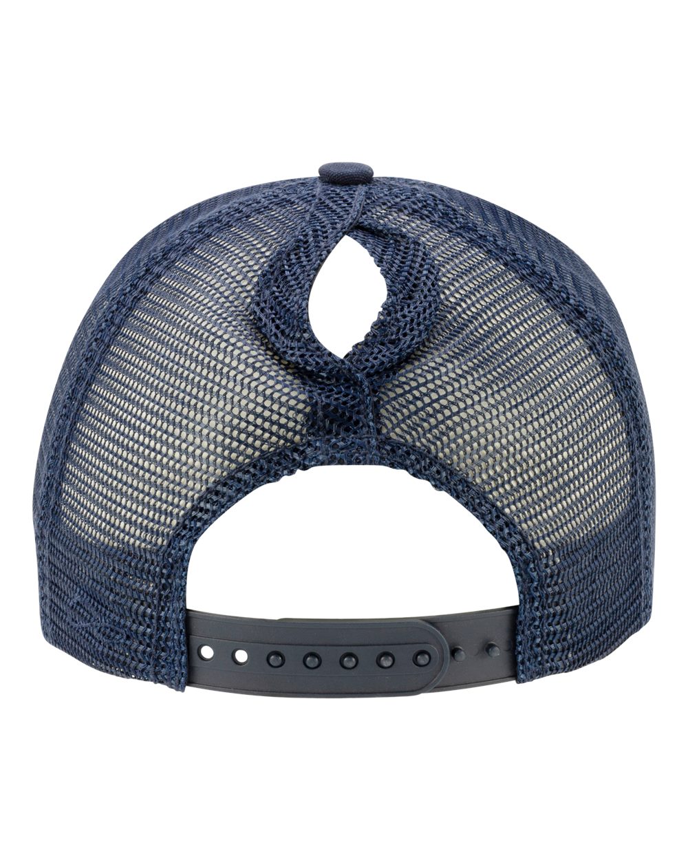 peace Hand Hat .Ponytail Hat