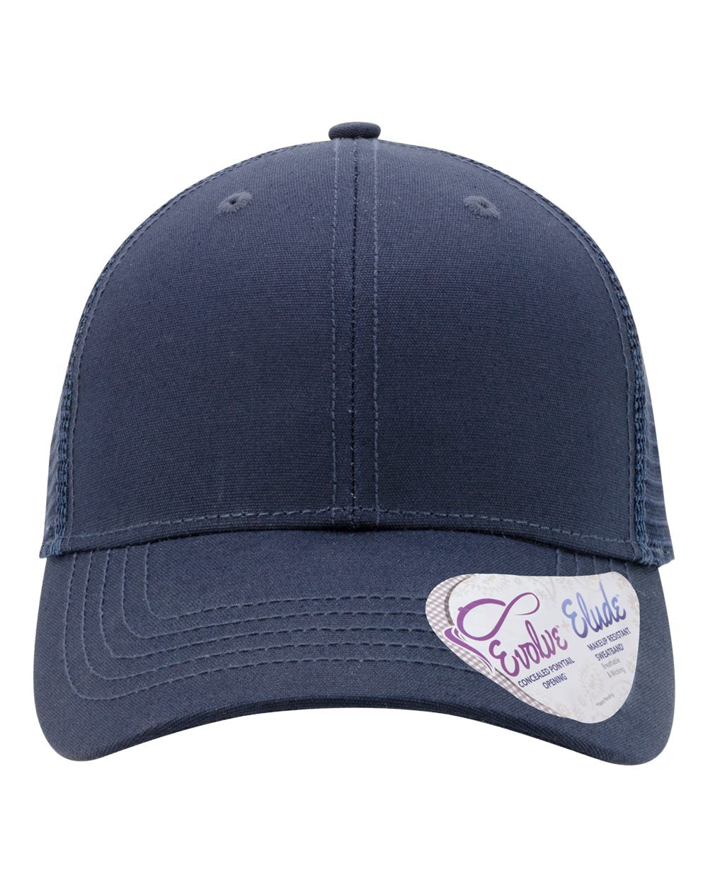 peace Hand Hat .Ponytail Hat