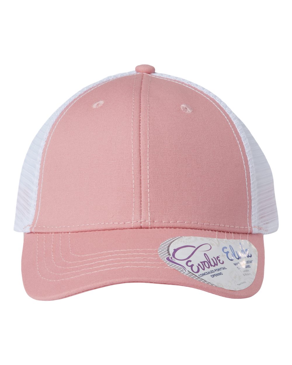 peace Hand Hat .Ponytail Hat