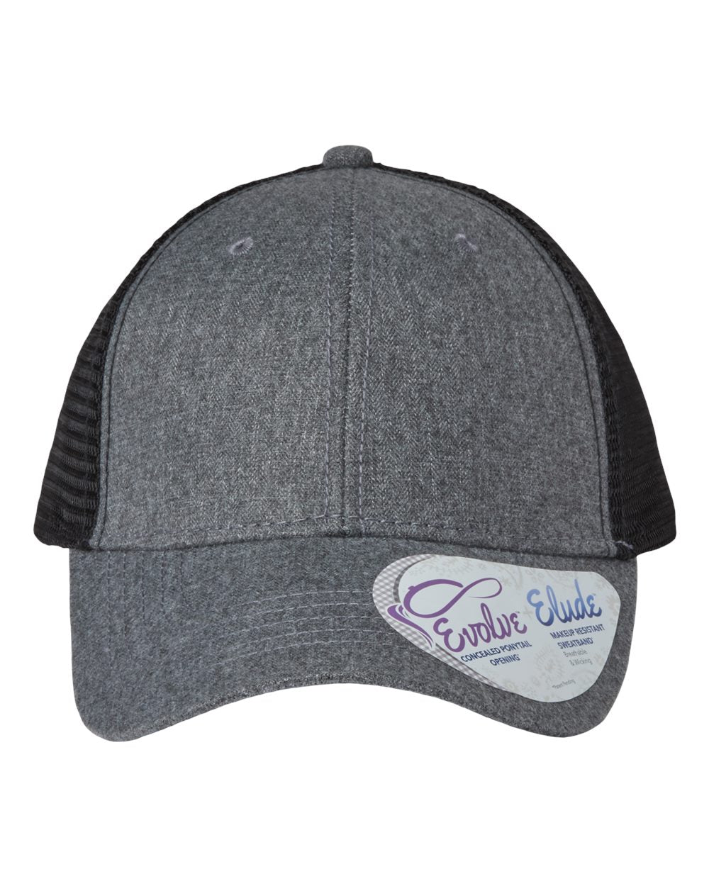 peace Hand Hat .Ponytail Hat