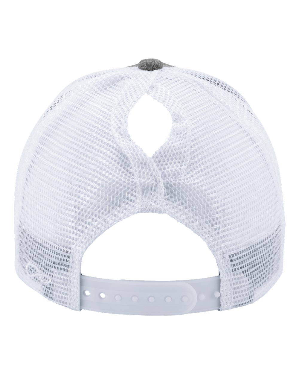 peace Hand Hat .Ponytail Hat