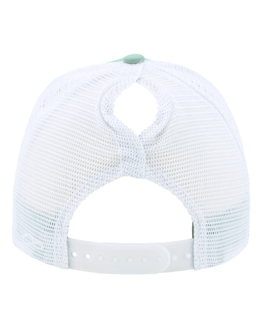 peace Hand Hat .Ponytail Hat