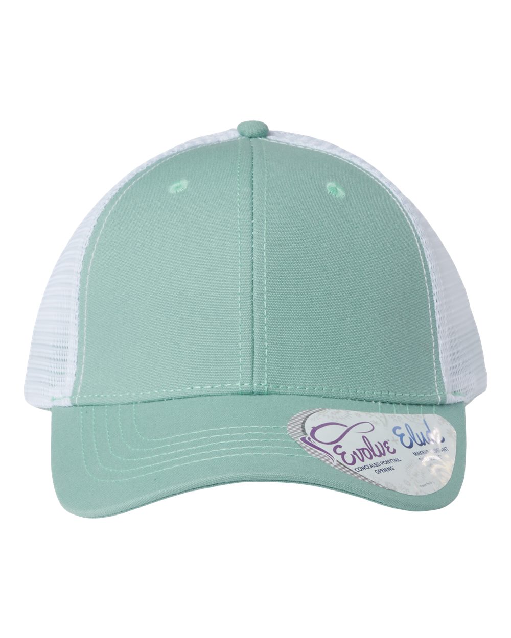 peace Hand Hat .Ponytail Hat