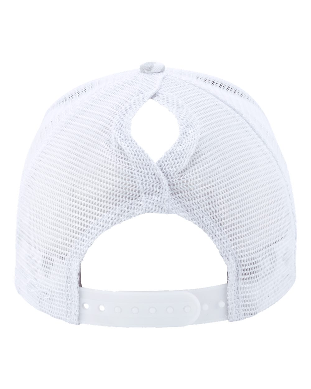 peace Hand Hat .Ponytail Hat