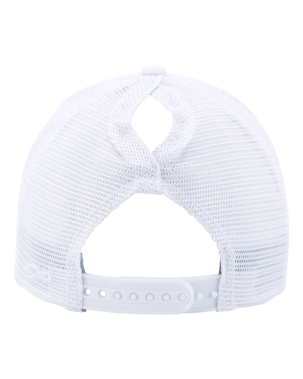 peace Hand Hat .Ponytail Hat