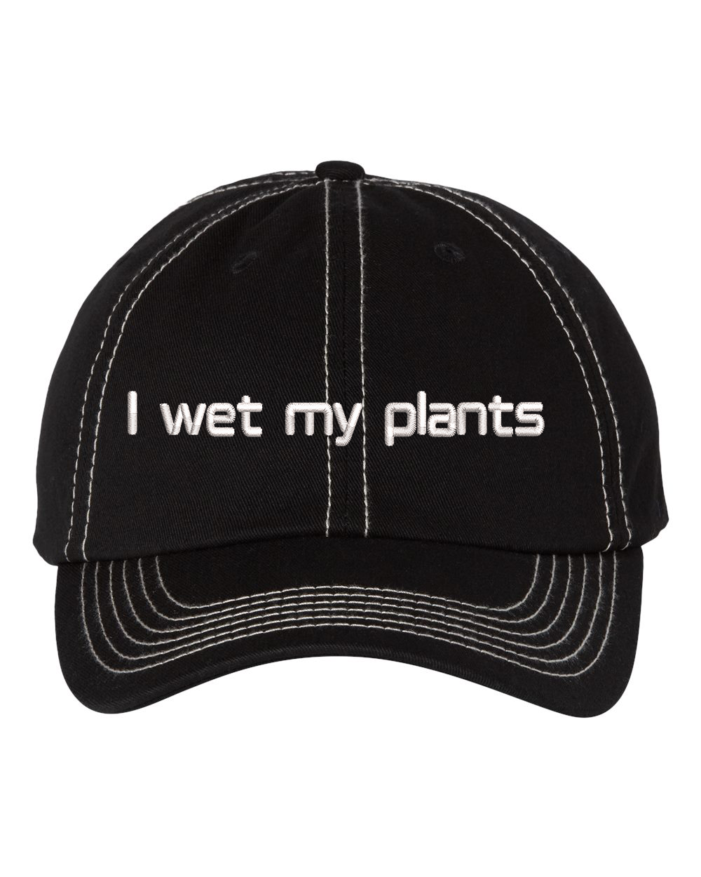 I wet my plants dad cap
