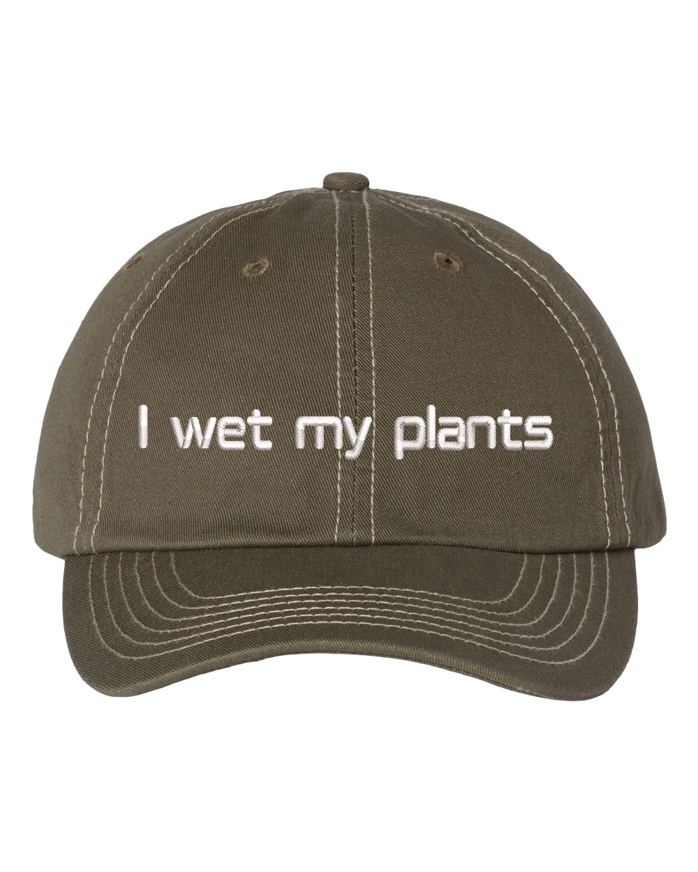 I wet my plants dad cap