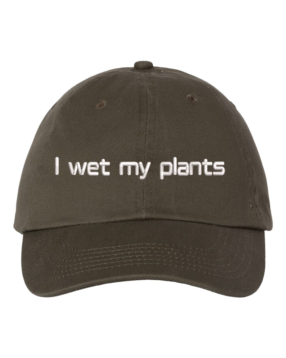 I wet my plants dad cap