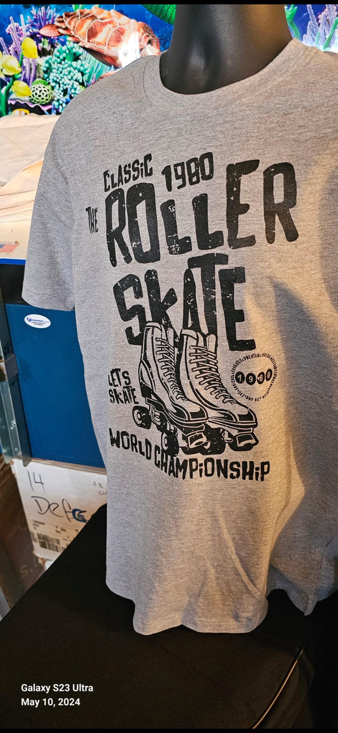 Classic 1980 Roller Skate tshirt.