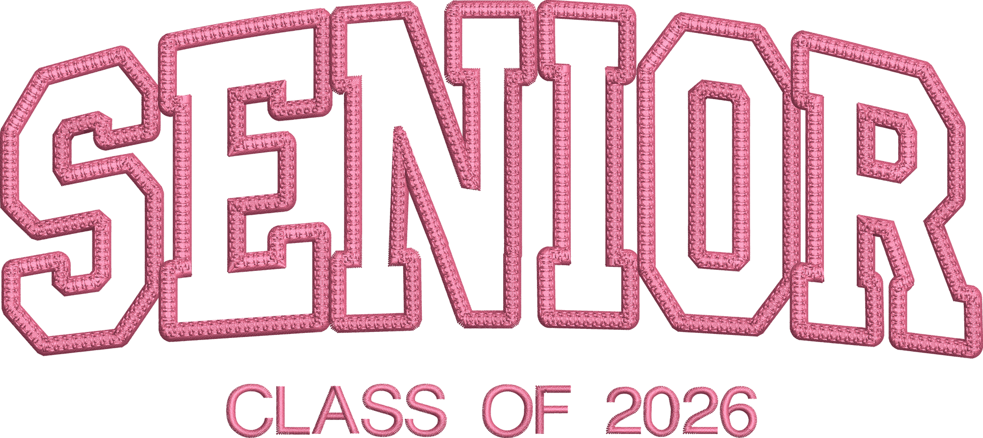2026 Senior Embroidery Design Graduate Graduation Cap Machine Embroidery Pattern