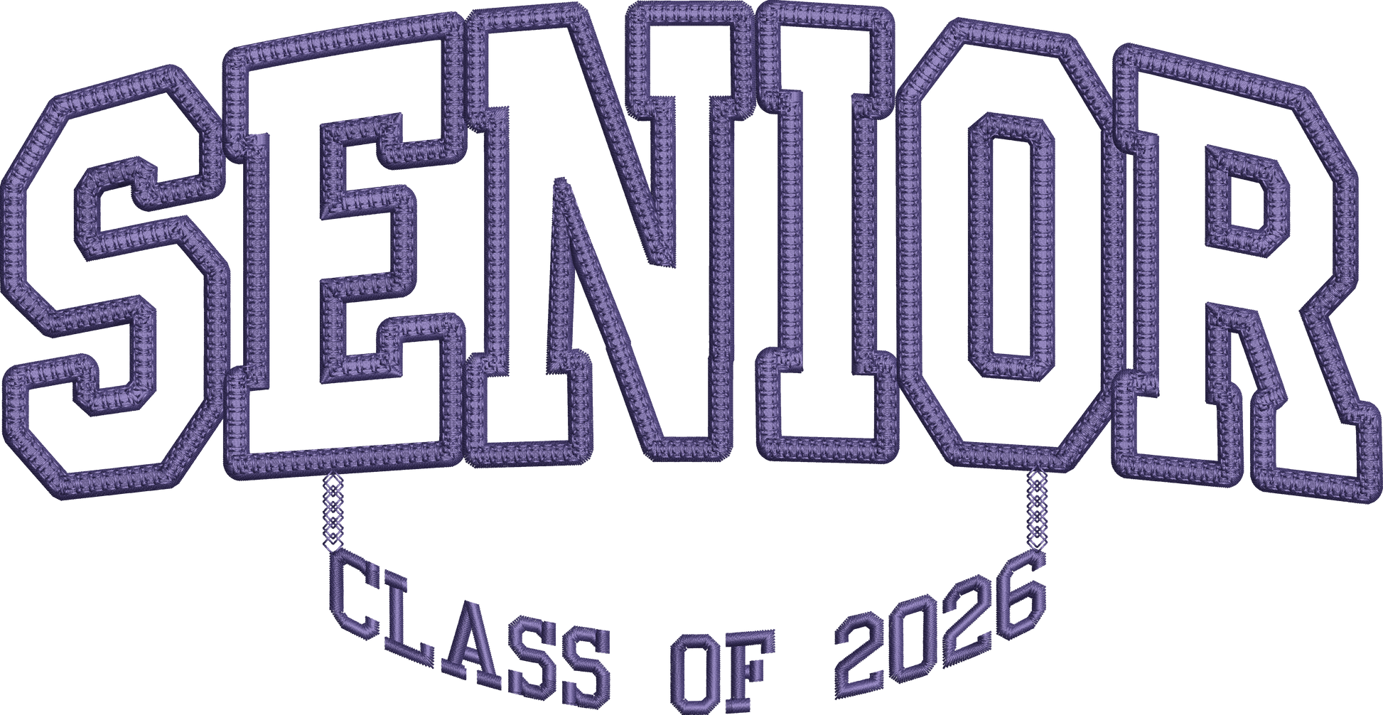 2026 Senior Embroidery Design Graduate Graduation Cap Machine Embroidery Pattern