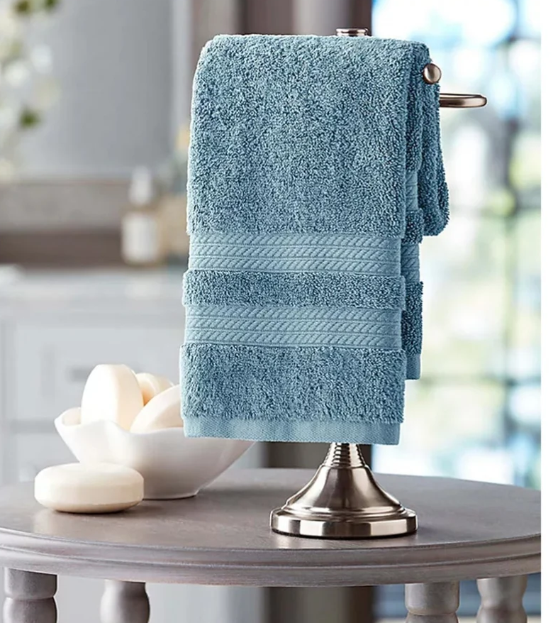 Be Our Guest Hand Towel, Eco-Friendly, Plush Towel, Housewarming Gift, beauty and beast inspired,