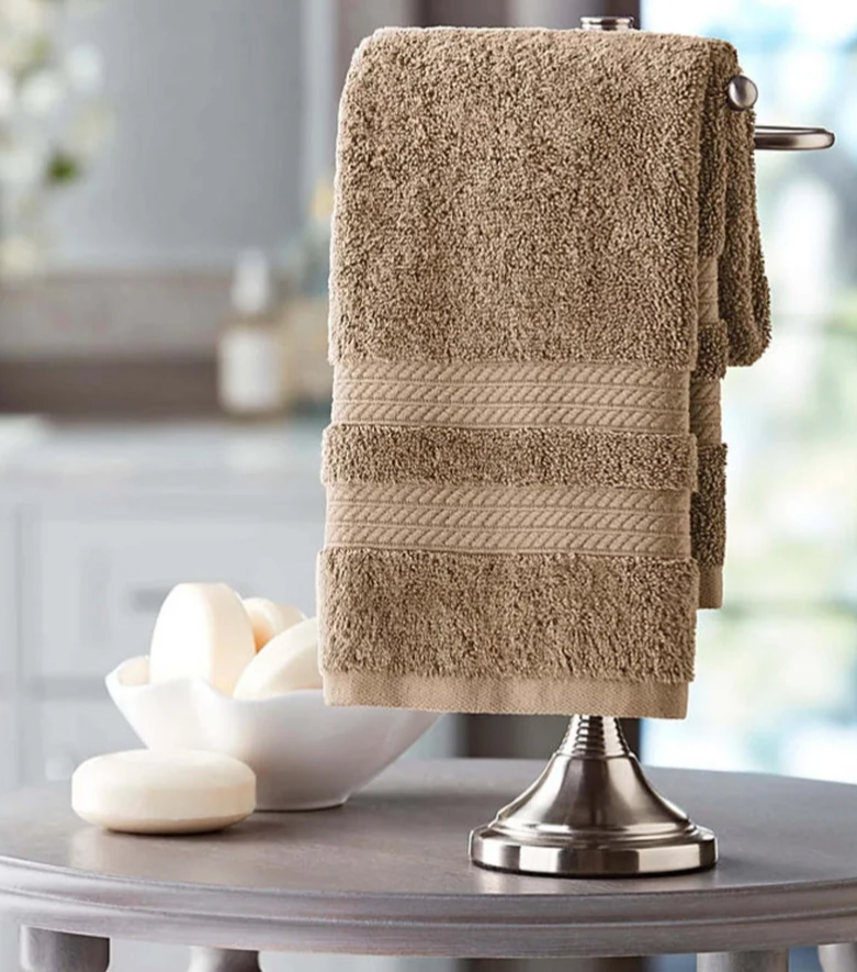 Be Our Guest Hand Towel, Eco-Friendly, Plush Towel, Housewarming Gift, beauty and beast inspired,