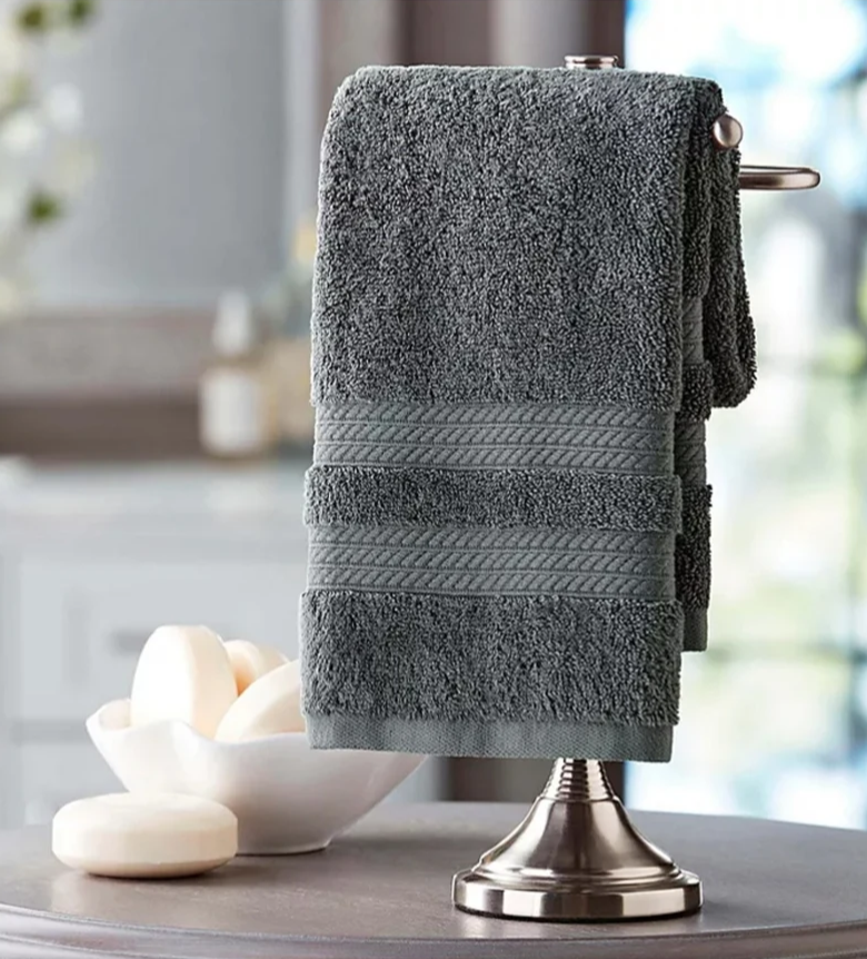 Be Our Guest Hand Towel, Eco-Friendly, Plush Towel, Housewarming Gift, beauty and beast inspired,