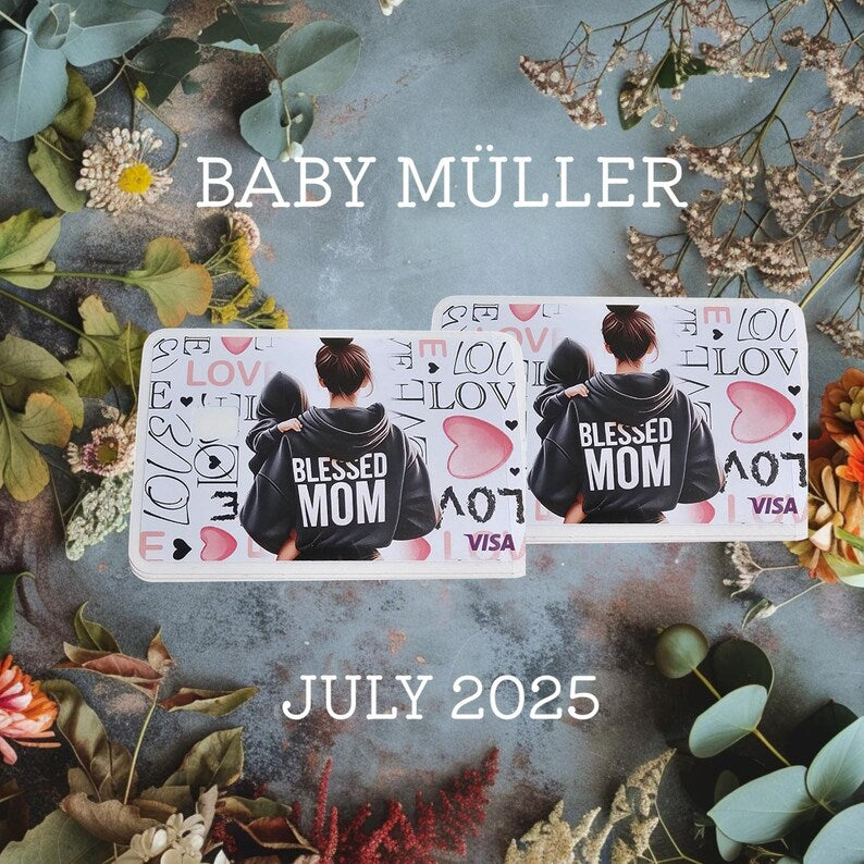 Blessed Mom Credit Card Skin
