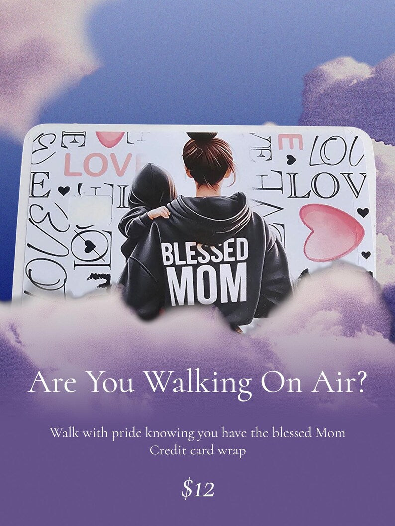 Blessed Mom Credit Card Skin