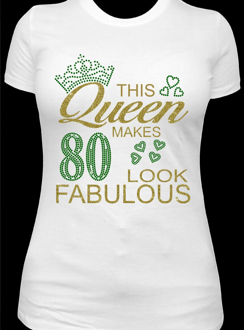 Birthday Shirt, 80th Birthday Crew Shirt for Woman, Birthday Print Birthday Party Shirts, Chapter 80 Birthday Shirt, Group Shirts