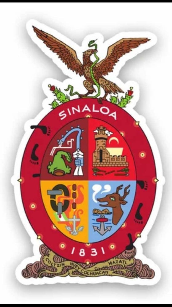Sinaloa custom sticker.