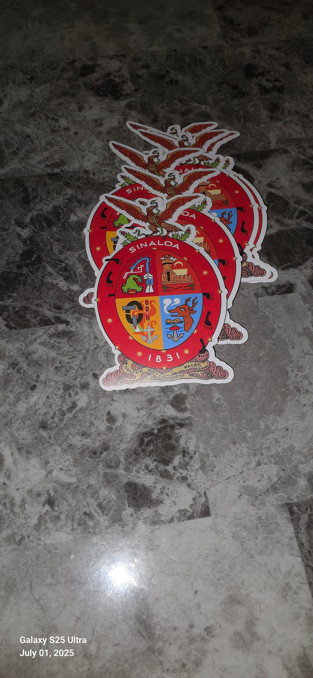 Sinaloa custom sticker.