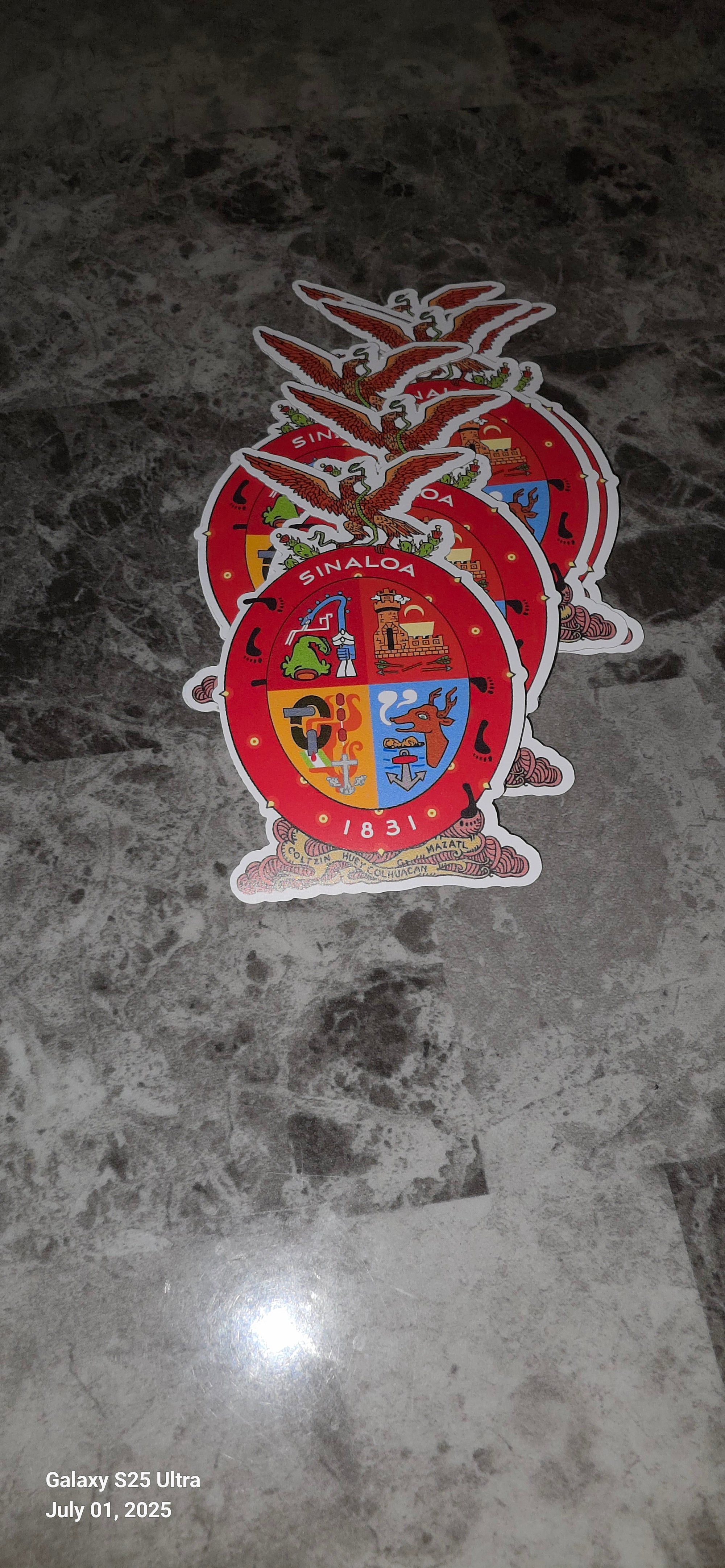 Sinaloa custom sticker.