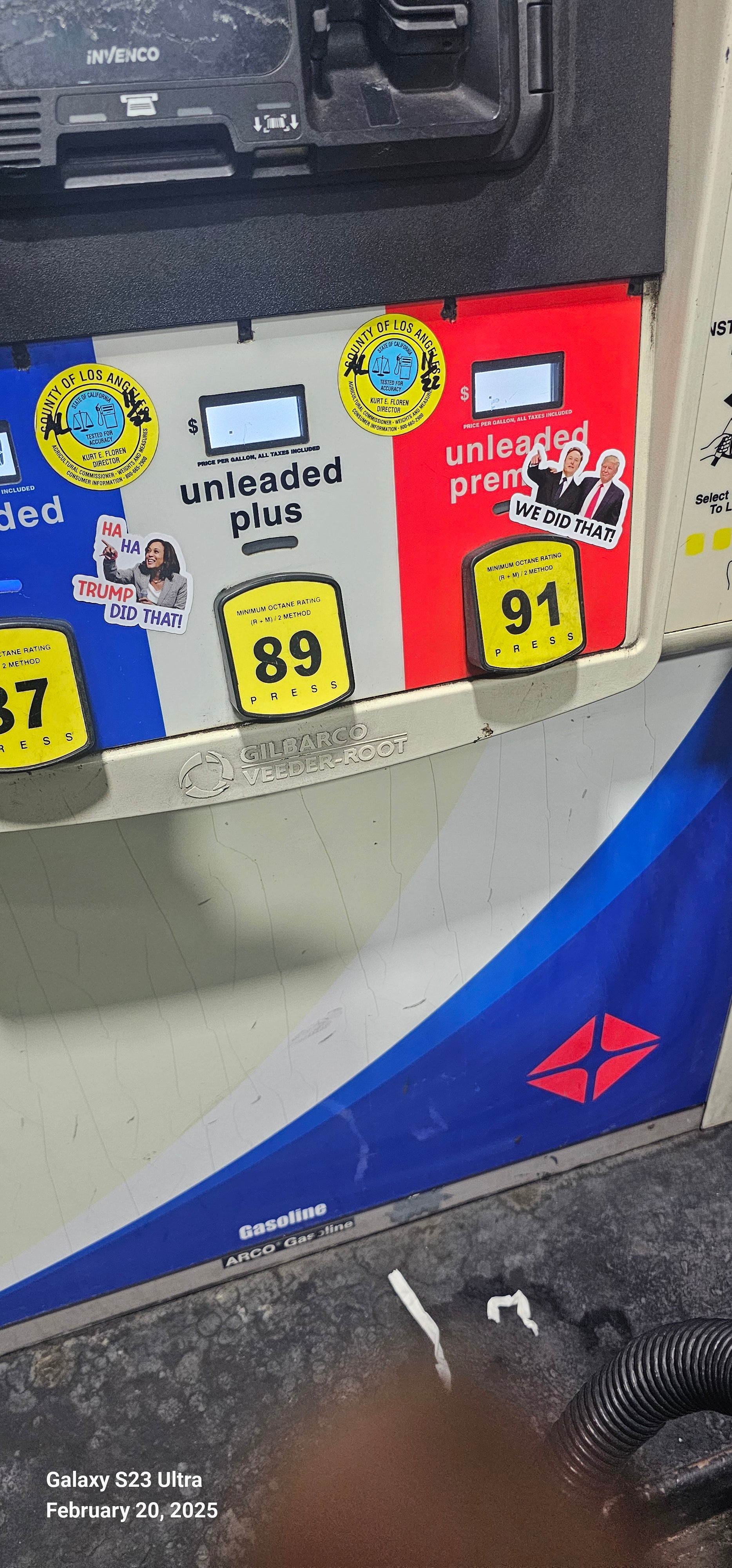 Funny trump gas station stickers. 25pk