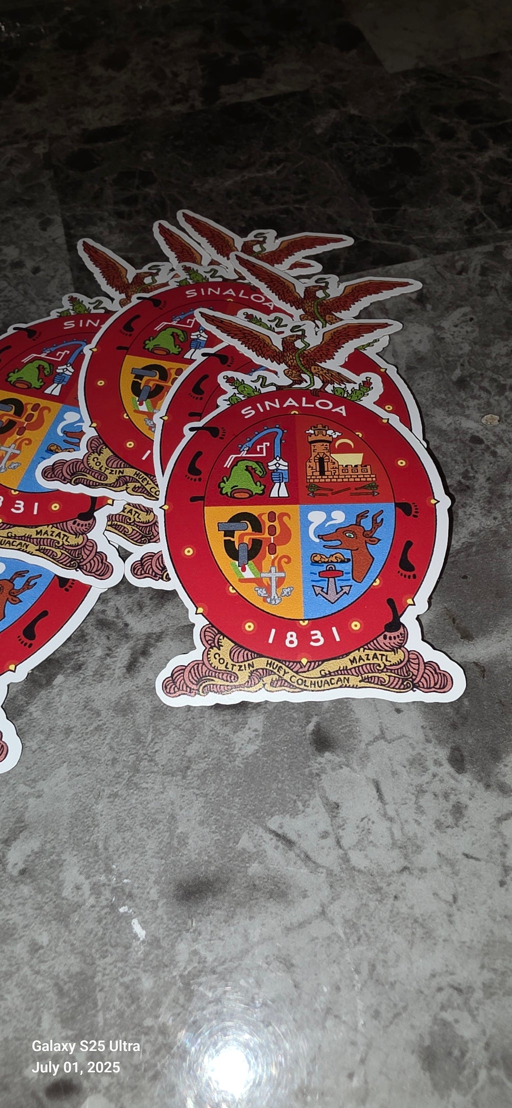 Sinaloa custom sticker.