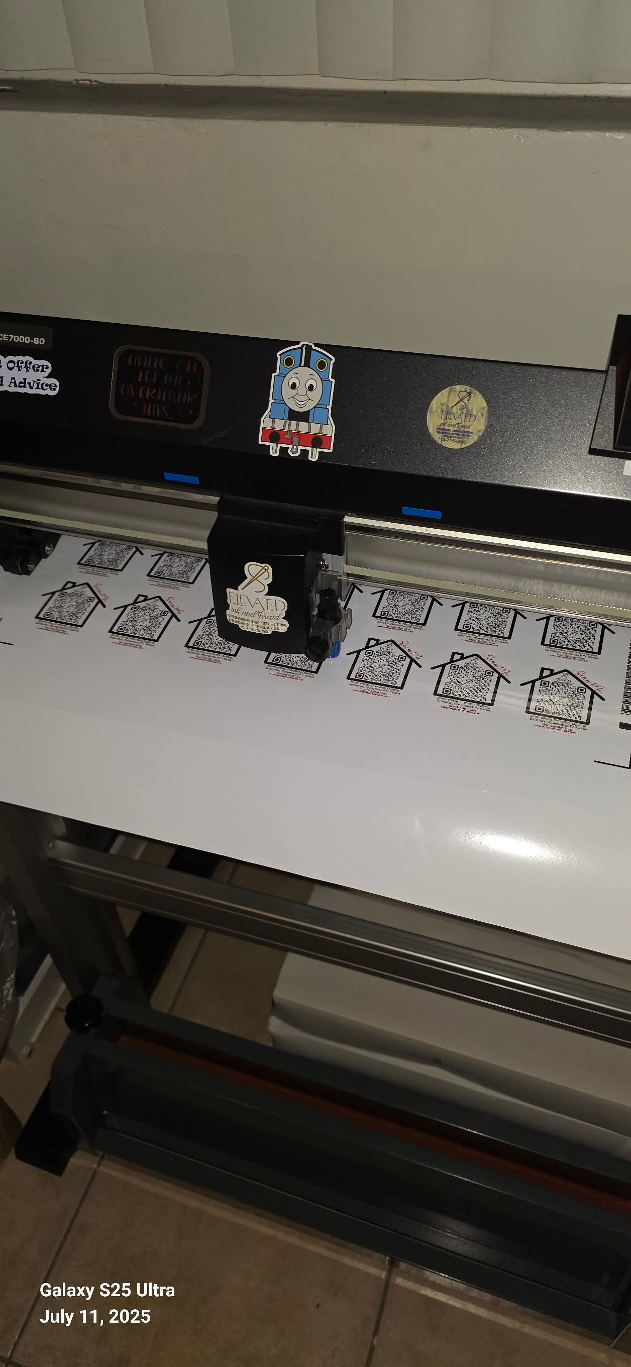 Qr code sticker 50pk or 100pk