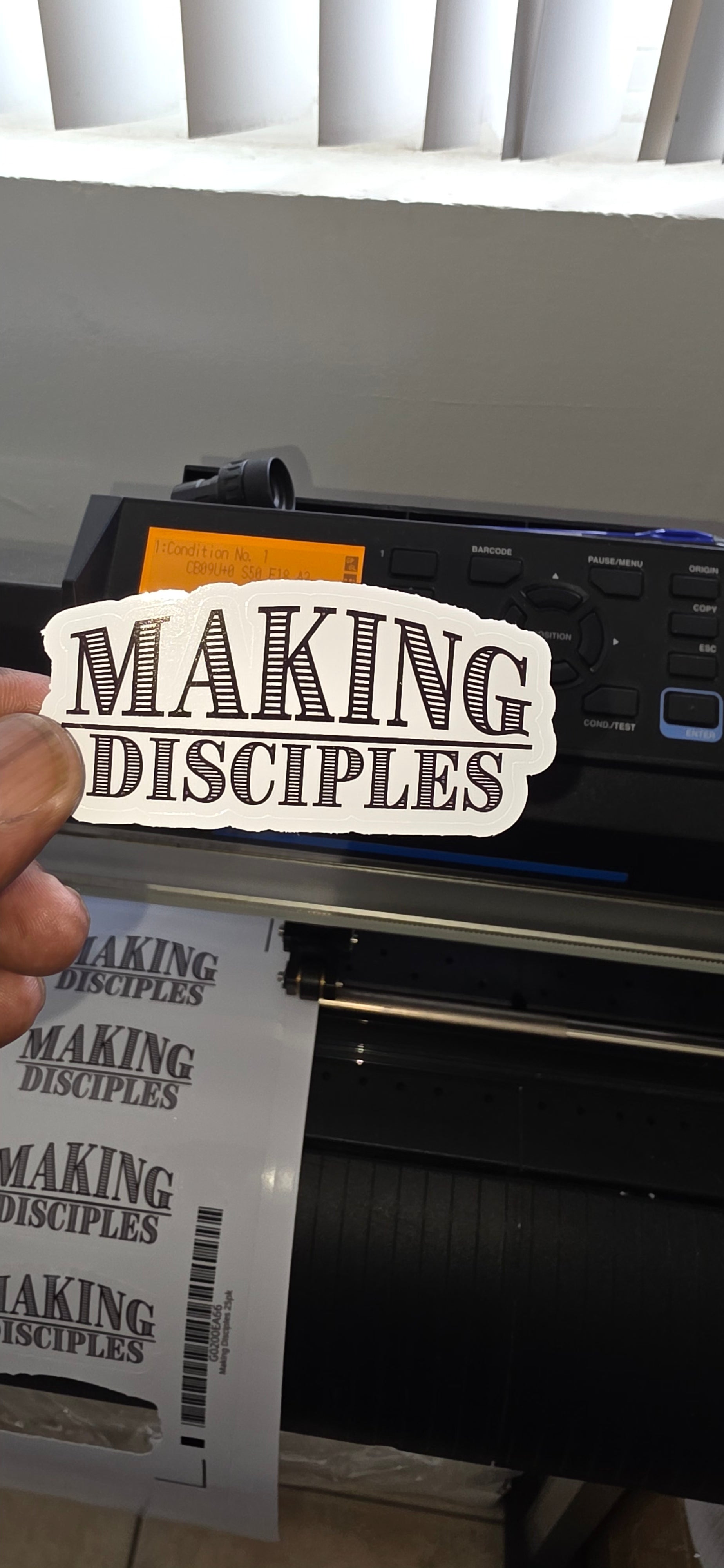 Making Disciples 25pk sticker