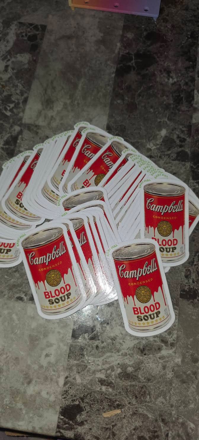 Cb blood soup Sticker