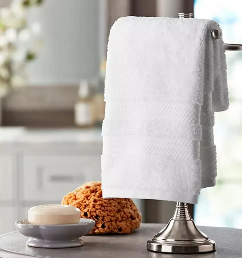 Be Our Guest Hand Towel, Eco-Friendly, Plush Towel, Housewarming Gift, beauty and beast inspired,